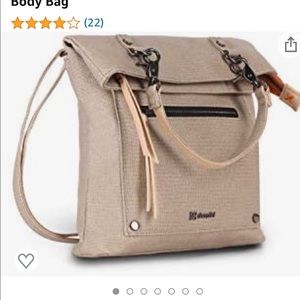 Sherpani canvas crossbody bag